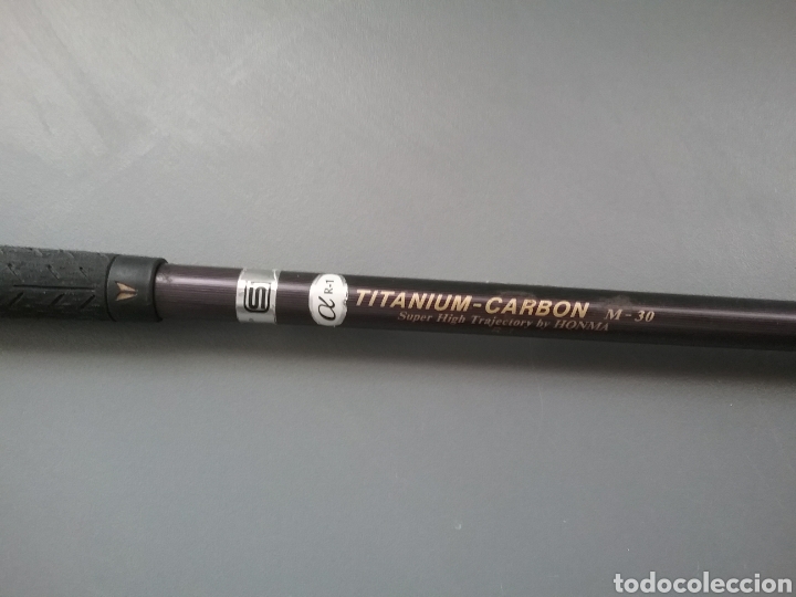 Coleccionismo deportivo: Baston golf titanium- carb&oacute;n Honma Big - LB. - Foto 2