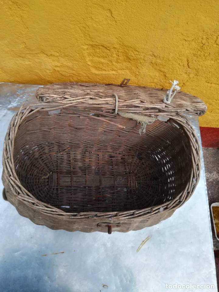 Coleccionismo deportivo: Antigua nasa de pesca - Foto 3