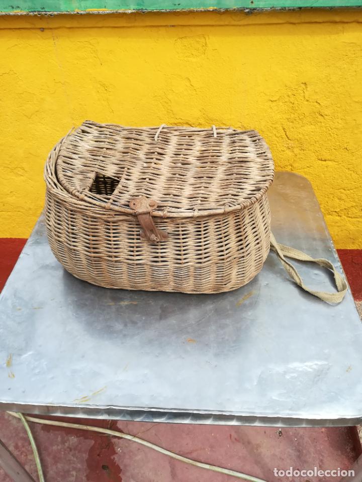 Coleccionismo deportivo: Antigua nasa de pesca - Foto 1