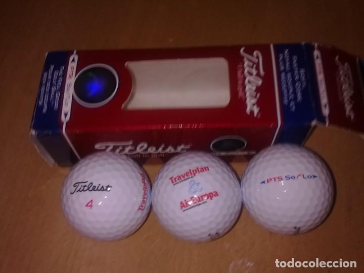 Coleccionismo deportivo: LOTE 3 PELOTAS DE GOLF - Foto 1