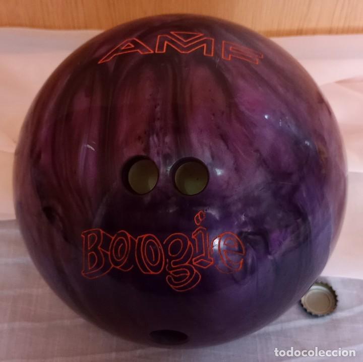 Coleccionismo deportivo: Bola de bolos. AMF - BOOGIE. - Foto 1