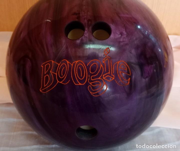 Coleccionismo deportivo: Bola de bolos. AMF - BOOGIE. - Foto 2