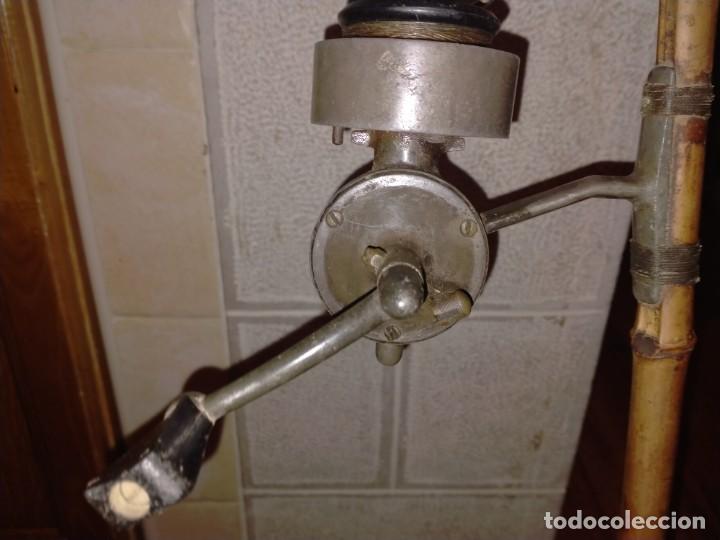 Coleccionismo deportivo: CARRETE SAGARRA EN CA&Ntilde;A ORIGINAL DE BAMBU - Foto 7