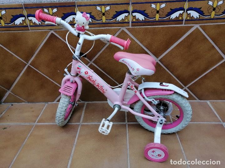 Coleccionismo deportivo: BICICLETA INFANTIL -HELLO KITTY- - Foto 9
