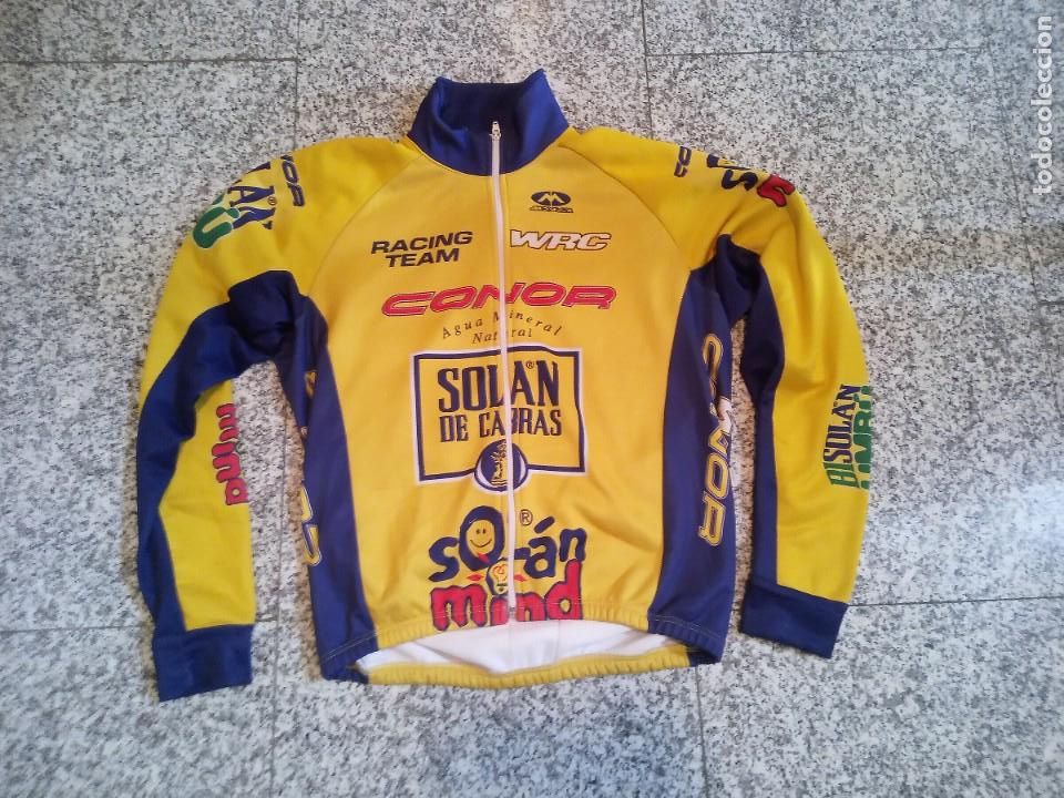 Collezionismo sportivo: Chaqueta de invierno de ciclismo maillot Team Conor Sol&aacute;n de Cabras