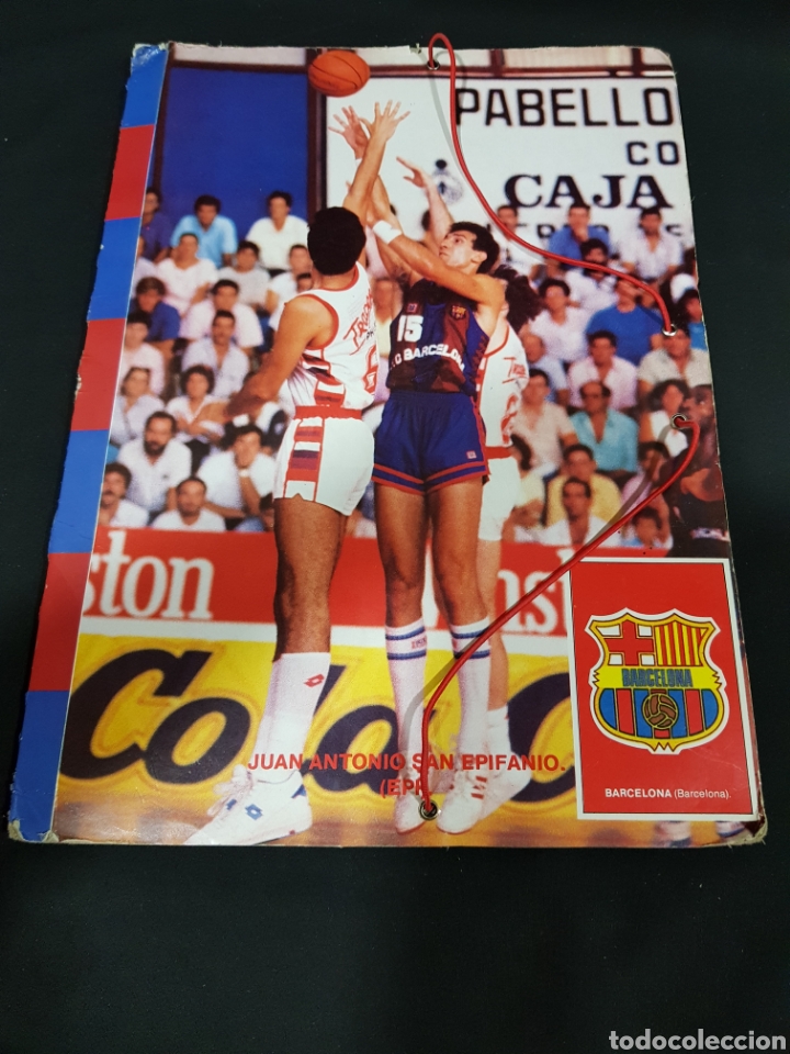 Coleccionismo deportivo: Carpeta Barcelona Juan Antonio San Epifanio Epi Chicho Sibilio