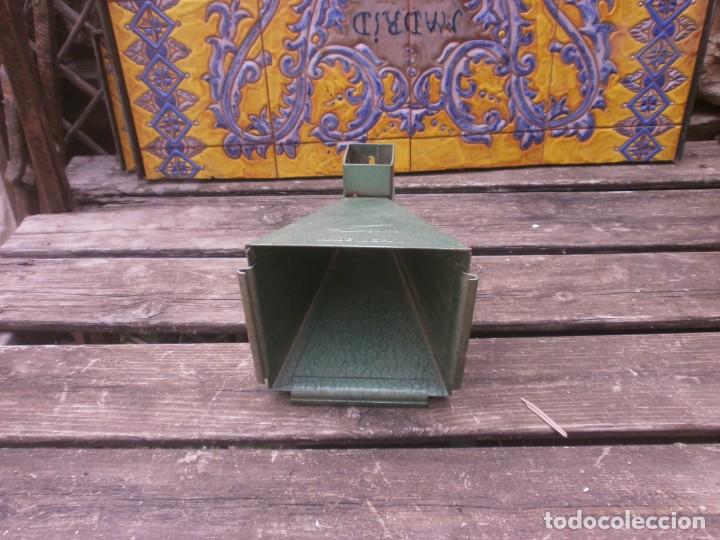 Collectionnisme sportif: El Gamo diana met&aacute;lica escopeta perdigones, fondo 19 cm. ancho 14X14 cm.