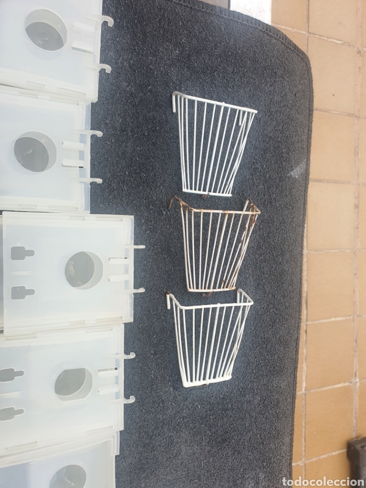 Coleccionismo deportivo: accesorios de jaula de p&aacute;jaros . - Foto 9