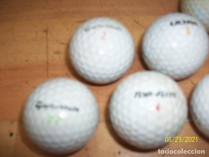 Coleccionismo deportivo: LOTE DE 8 PELOTAS DE GOLF - Foto 3
