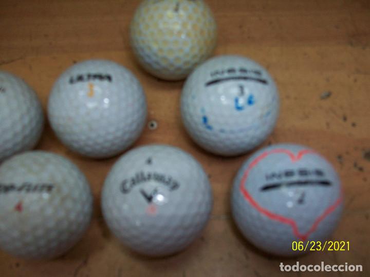 Coleccionismo deportivo: LOTE DE 8 PELOTAS DE GOLF - Foto 4