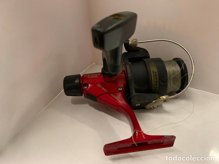 Coleccionismo deportivo: Carrete de pesca SILSTAR FRB40. Funcionando - Foto 3