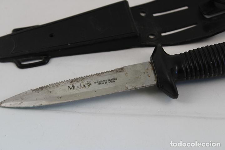 Coleccionismo deportivo: Cuchillo Muela de Buceo. - Foto 2