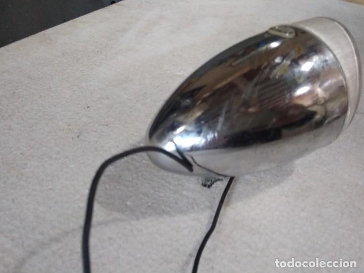 Coleccionismo deportivo: Faro met&aacute;lico bicicleta - Foto 3