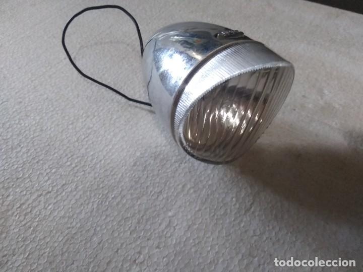 Coleccionismo deportivo: Faro met&aacute;lico bicicleta - Foto 4