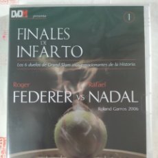 Coleccionismo deportivo: DVD ROLAND GARROS 2006. 6 DUELOS FEDERER VS NADAL