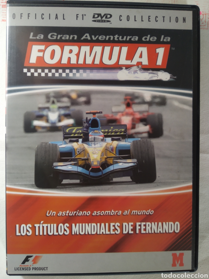 Sports collectibles: DVD Fernando Alonso Gran aventura. T&iacute;tulos mundiales