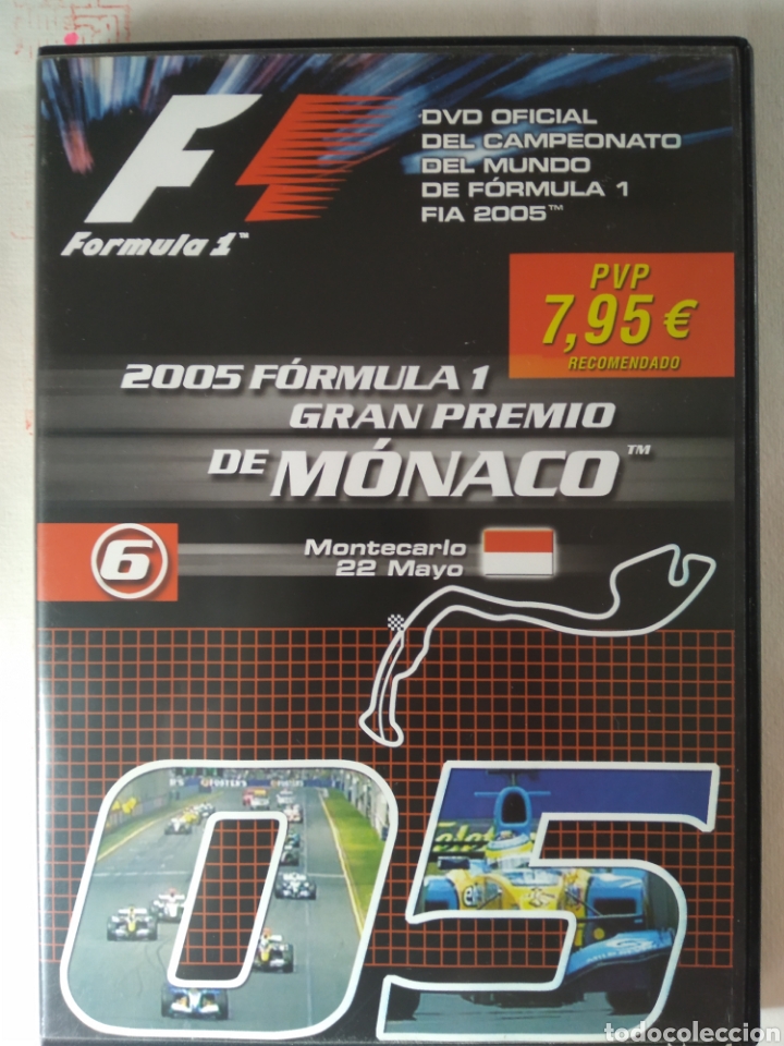 Sports collectibles: DVD f&oacute;rmula 1 Gran Premio M&oacute;naco 2005