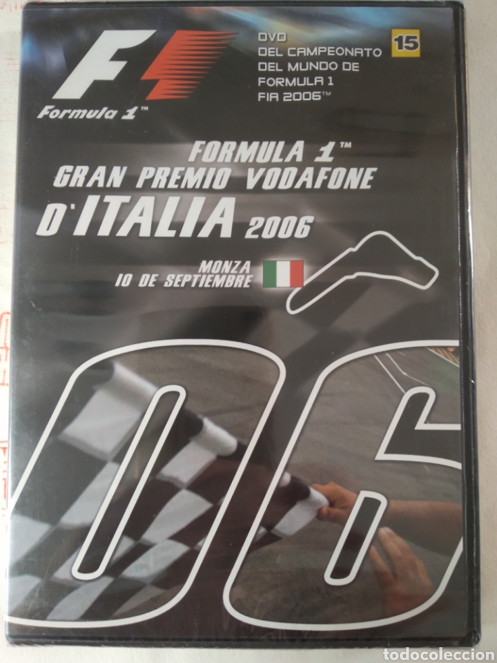 Sports collectibles: DVD f&oacute;rmula 1 Gran Premio Italia 2006