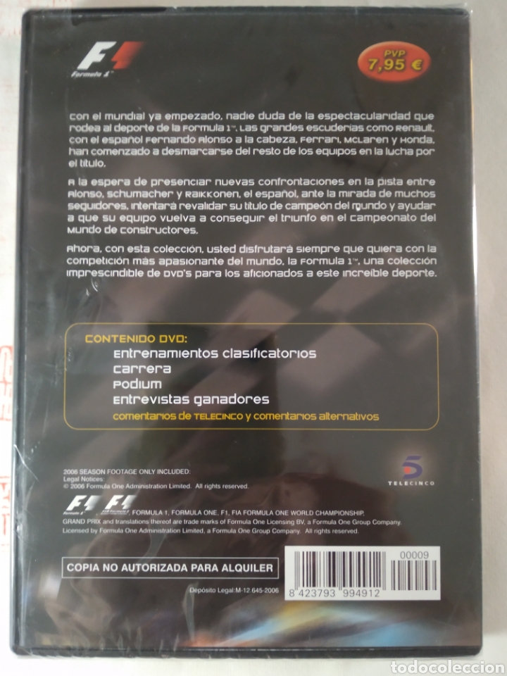 Coleccionismo deportivo: DVD f&oacute;rmula 1 Gran Premio Canad&aacute; 2006 - Foto 2