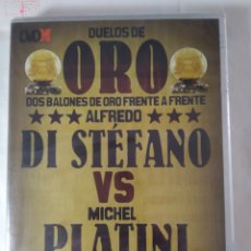 Coleccionismo deportivo: DVD DI STÉFANO VS PLATINI. DUELOS DE ORO. Lote 280448023