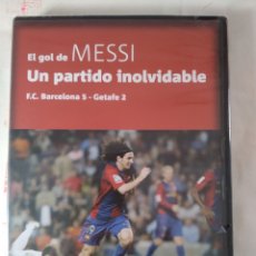 Coleccionismo deportivo: DVD BARCELONA GETAFE SEMIFINAL COPA DEL REY 2007. Lote 280448988