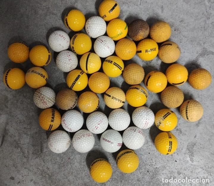 Coleccionismo deportivo: Gran lote de pelotas de golf - Foto 1