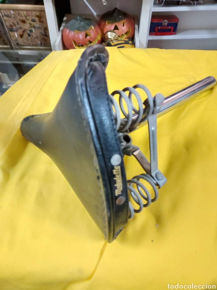 Coleccionismo deportivo: Sillin Mob&yacute;lette antiguo - Foto 2