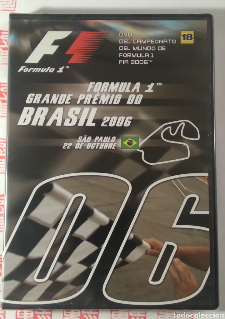 Sports collectibles: DVD F&oacute;rmula 1 Gran Premio Brasil 2006