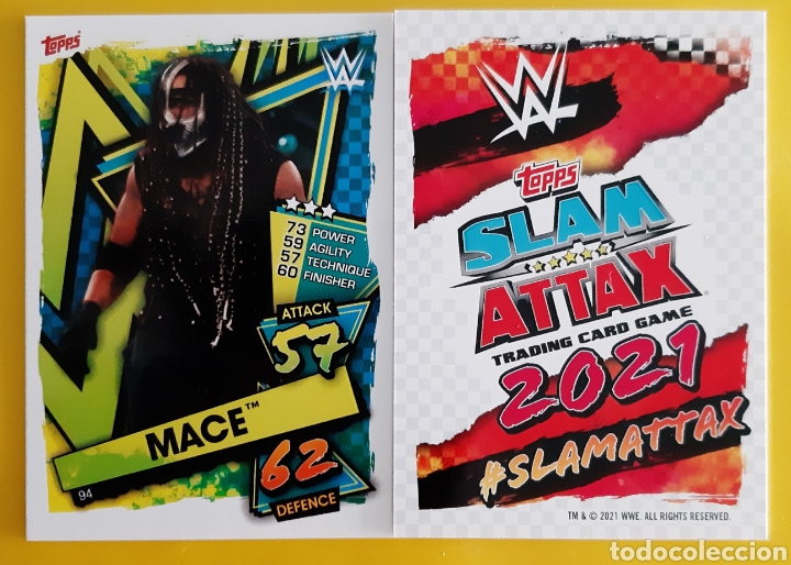 Sammelleidenschaft Sport: TOPPS SLAM ATTAX 2021. N&deg; 94 MACE