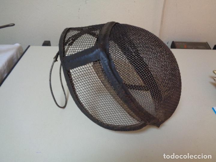 Coleccionismo deportivo: mascara esgrima siglo XIX - Foto 1