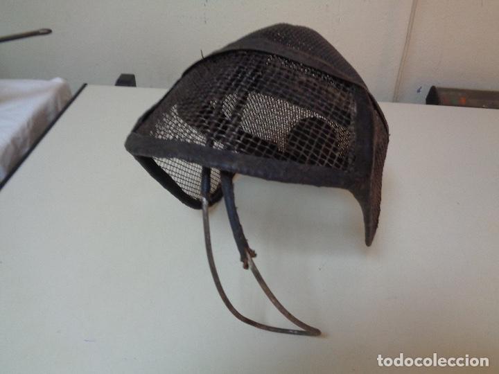 Coleccionismo deportivo: mascara esgrima siglo XIX - Foto 2