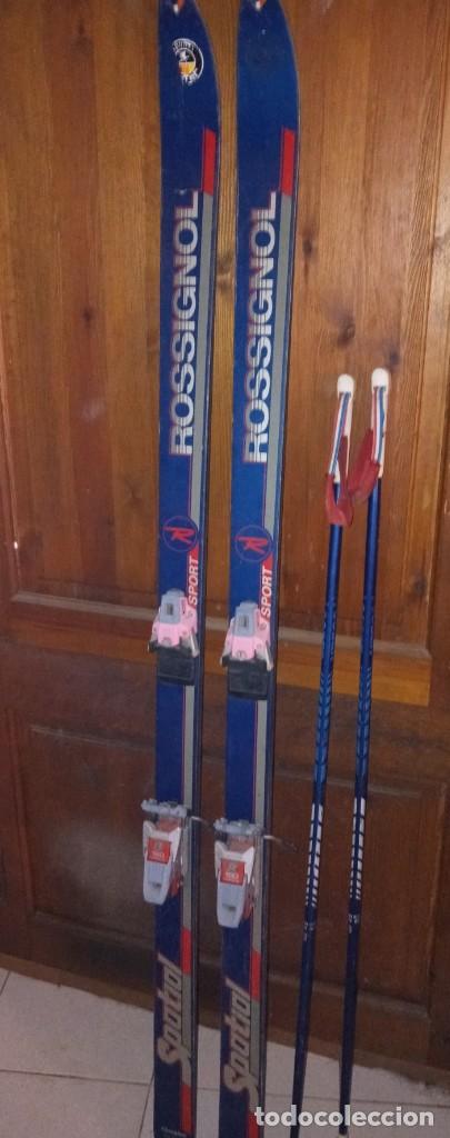 Coleccionismo deportivo: ESQUIS - ROSSIGNOL. - Foto 4