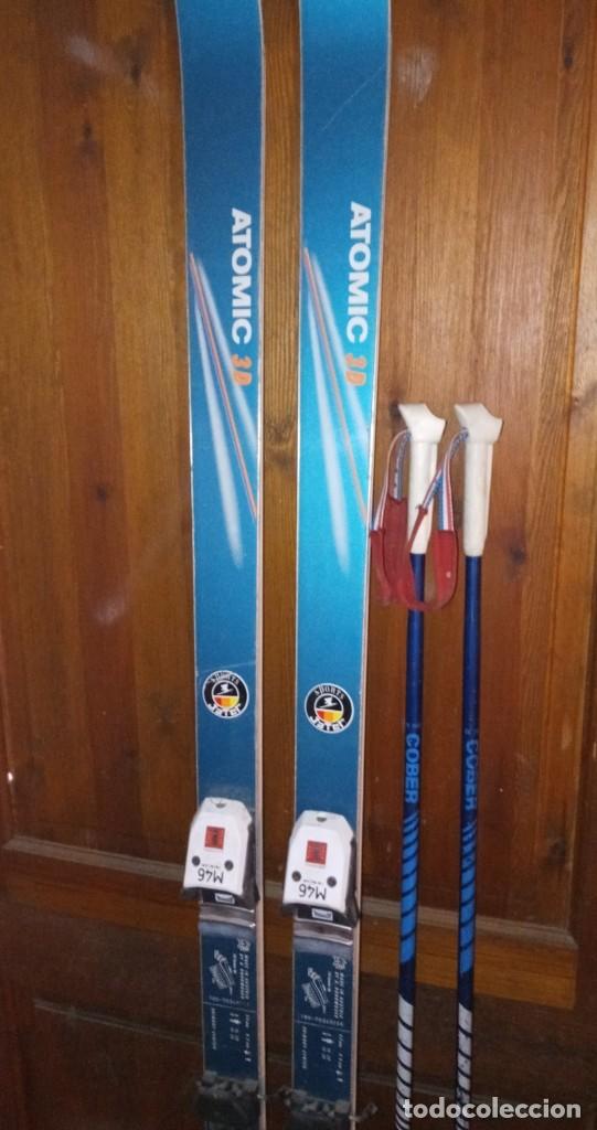 Coleccionismo deportivo: ESQUIS - ATOMIC 3D. - Foto 2