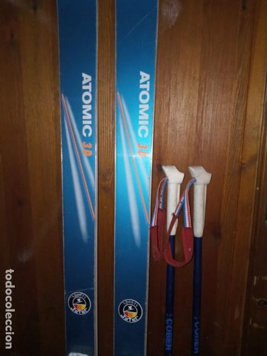 Coleccionismo deportivo: ESQUIS - ATOMIC 3D. - Foto 4