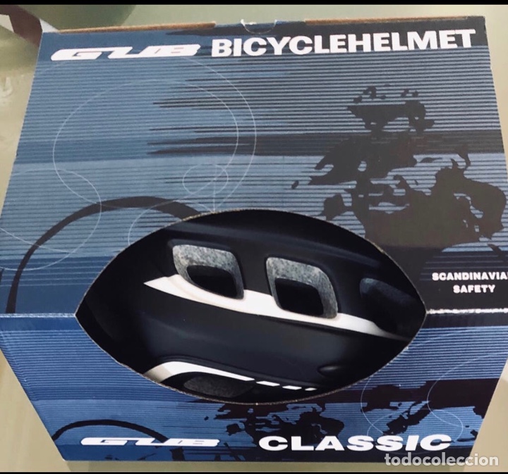 Coleccionismo deportivo: Casco de bicicleta GUB - Foto 1