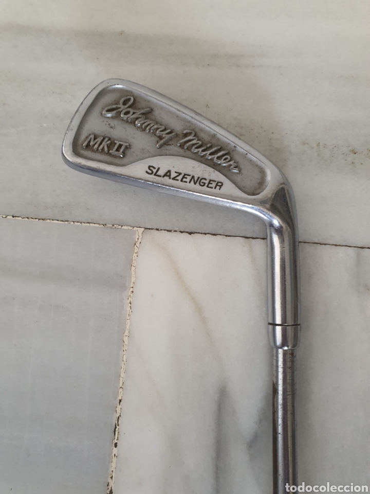 Collectionnisme sportif: ANTIGUO PALO DE GOLF SLAZENGER , JOHNNY MILLER.