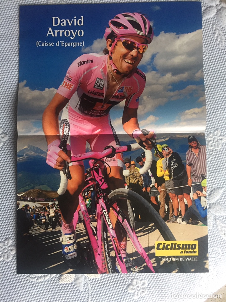 Coleccionismo deportivo: P&oacute;ster de David Arroyo - Foto 1