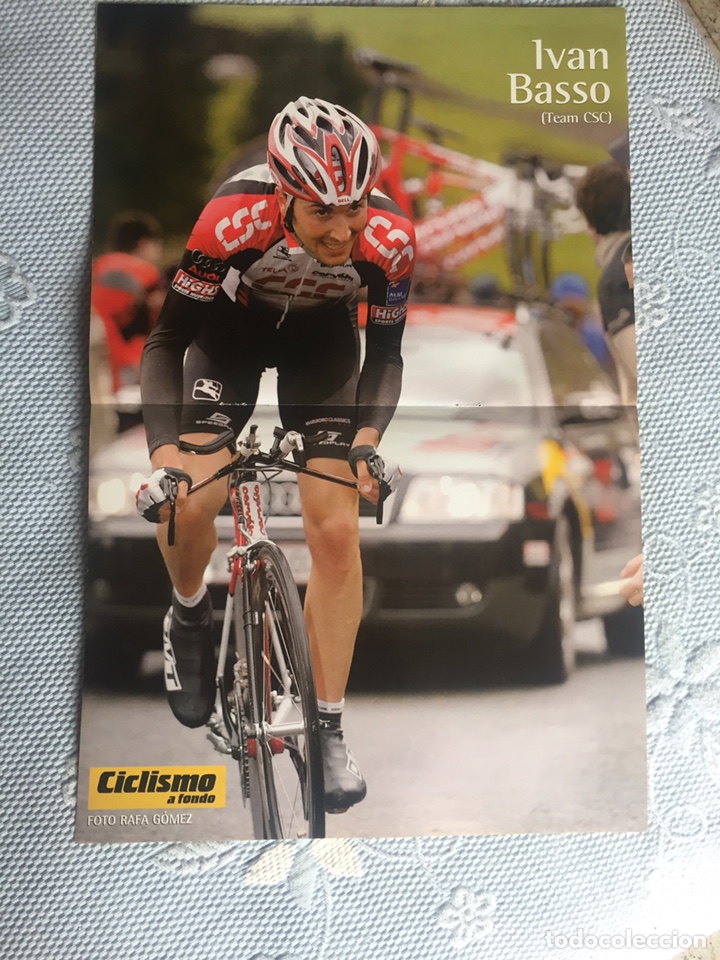 Coleccionismo deportivo: P&oacute;ster de Ivan Basso - Foto 1