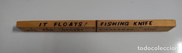 Coleccionismo deportivo: CURIOSO CUCHILLO DE PESCA - Foto 2