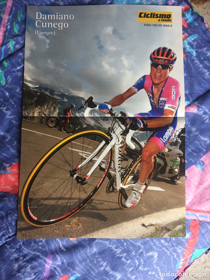 Coleccionismo deportivo: P&oacute;ster Damiano Cunego - Foto 1