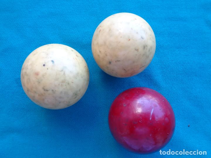 Coleccionismo deportivo: BOLAS DE BILLAR - Foto 2