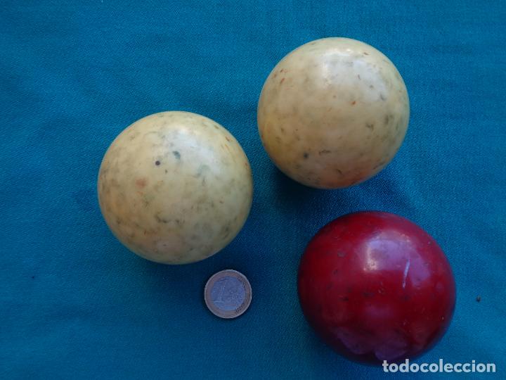 Coleccionismo deportivo: BOLAS DE BILLAR - Foto 3