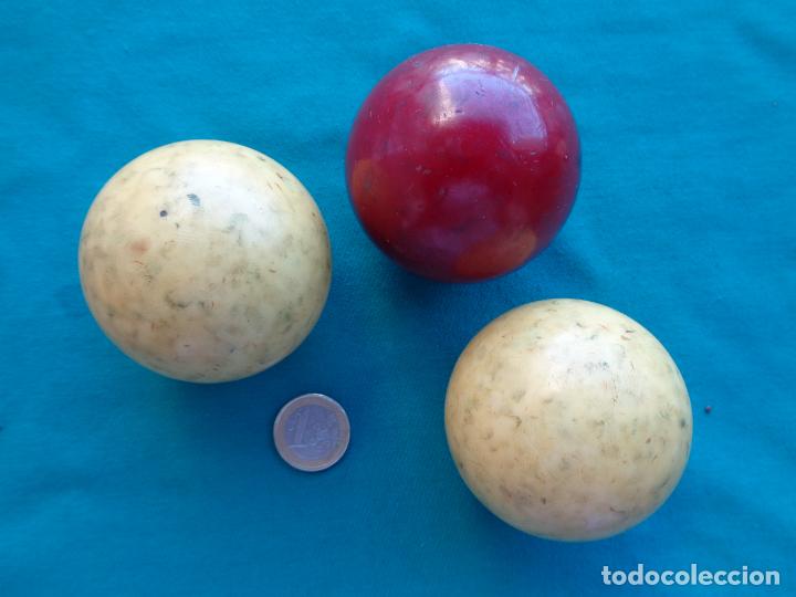 Coleccionismo deportivo: BOLAS DE BILLAR - Foto 1