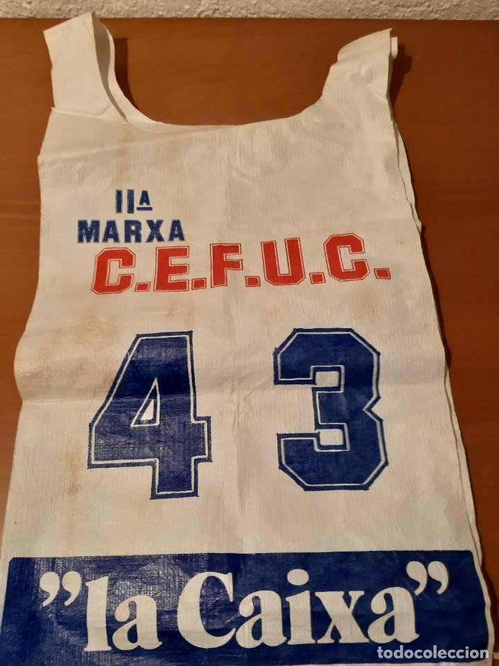 Coleccionismo deportivo: Dorsal 2&ordf; Marxa CEFUC - 1984 - Foto 1