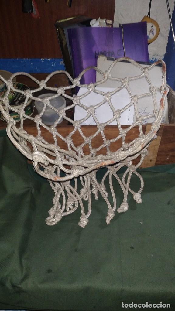 Coleccionismo deportivo: red de canasta de baloncesto - Foto 2