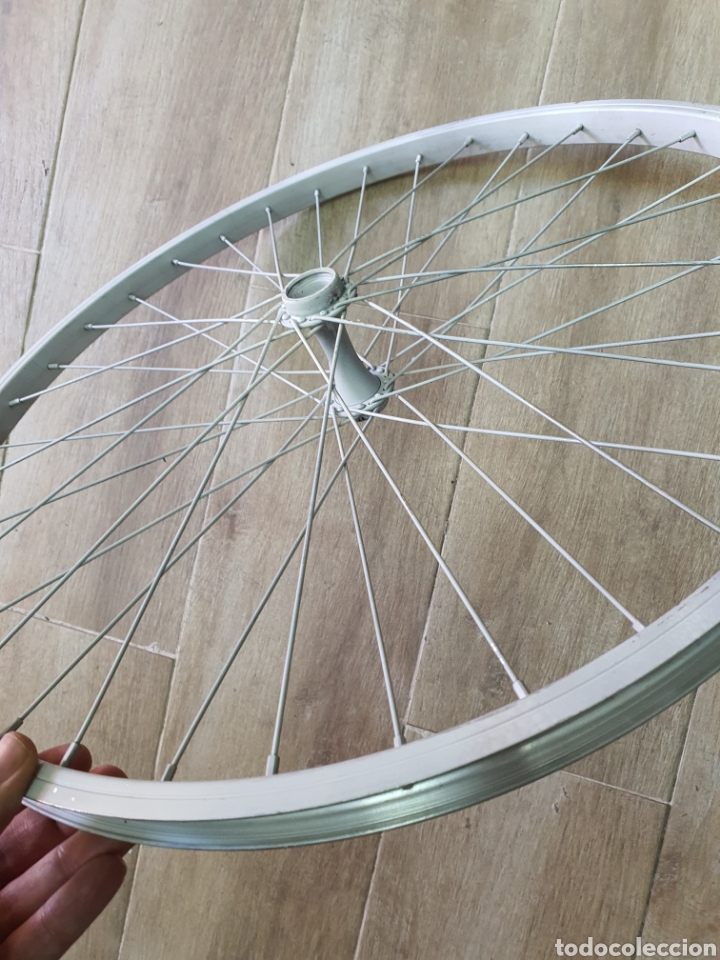 Coleccionismo deportivo: Llanta de bicicleta antigua multiradio . - Foto 3