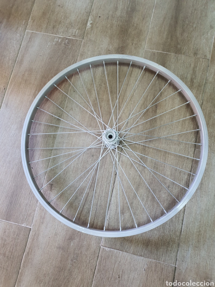 Coleccionismo deportivo: Llanta de bicicleta antigua multiradio . - Foto 1