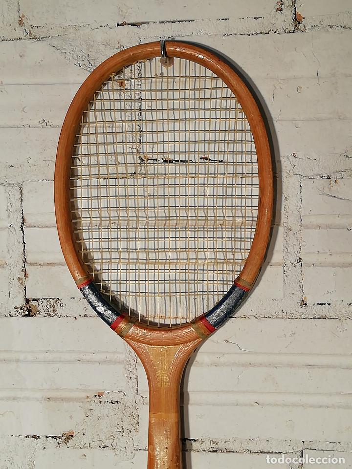 Coleccionismo deportivo: Raqueta de tenis antigua Wright & Ditson - Foto 4