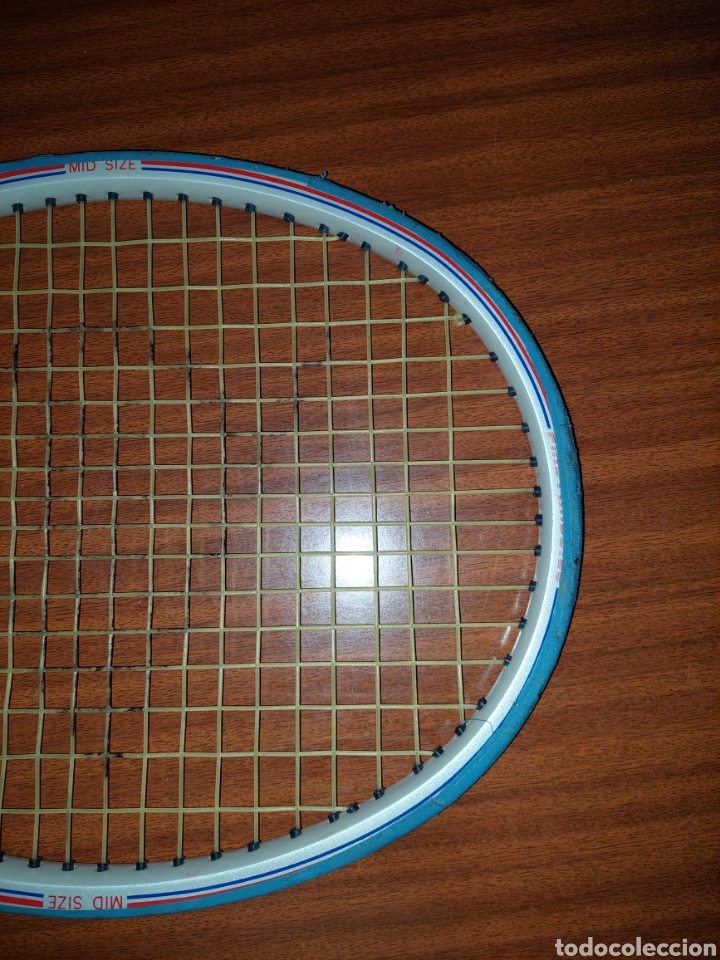 Coleccionismo deportivo: Raqueta de tenis Dunlop con funda - Foto 4