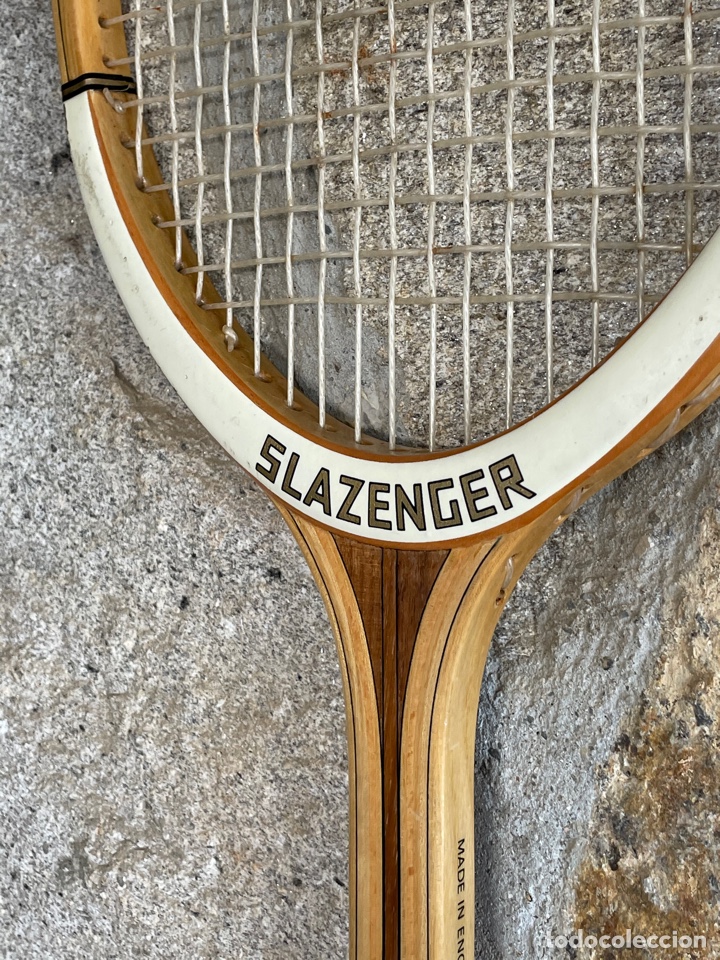 Coleccionismo deportivo: Raqueta Slazenger - Foto 5